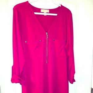 MK Magenta Tunic 1X